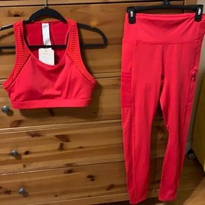 Work out legging and top